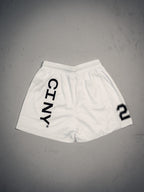 Mesh Shorts - Hyper White