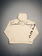 Butterfly Zip-Up - Beige w/ Black