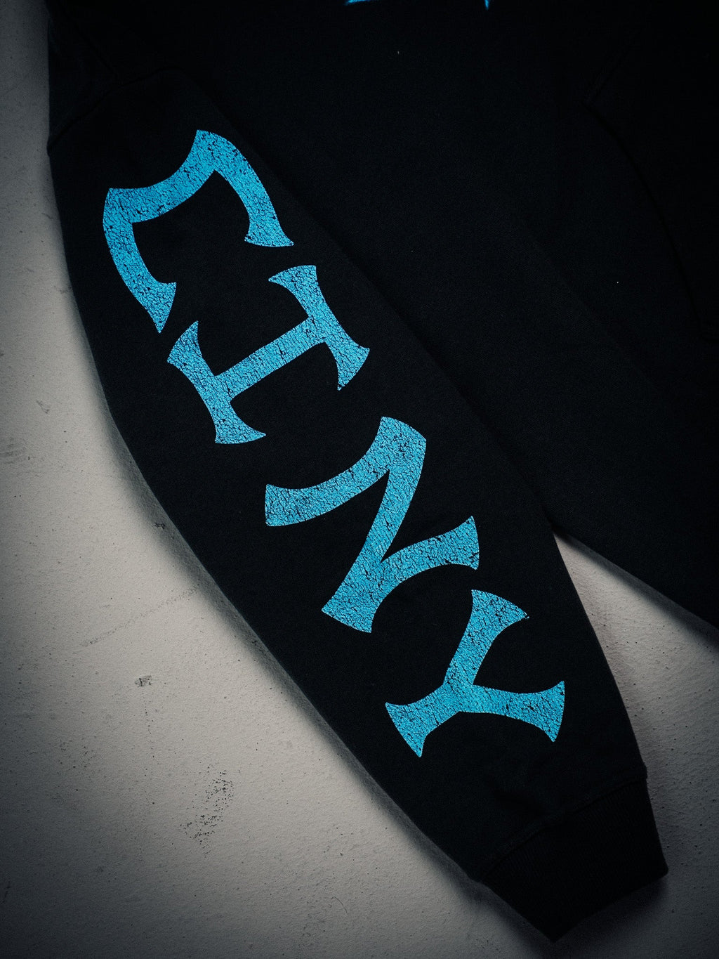 Butterfly Zip-Up - Black w/ Blue