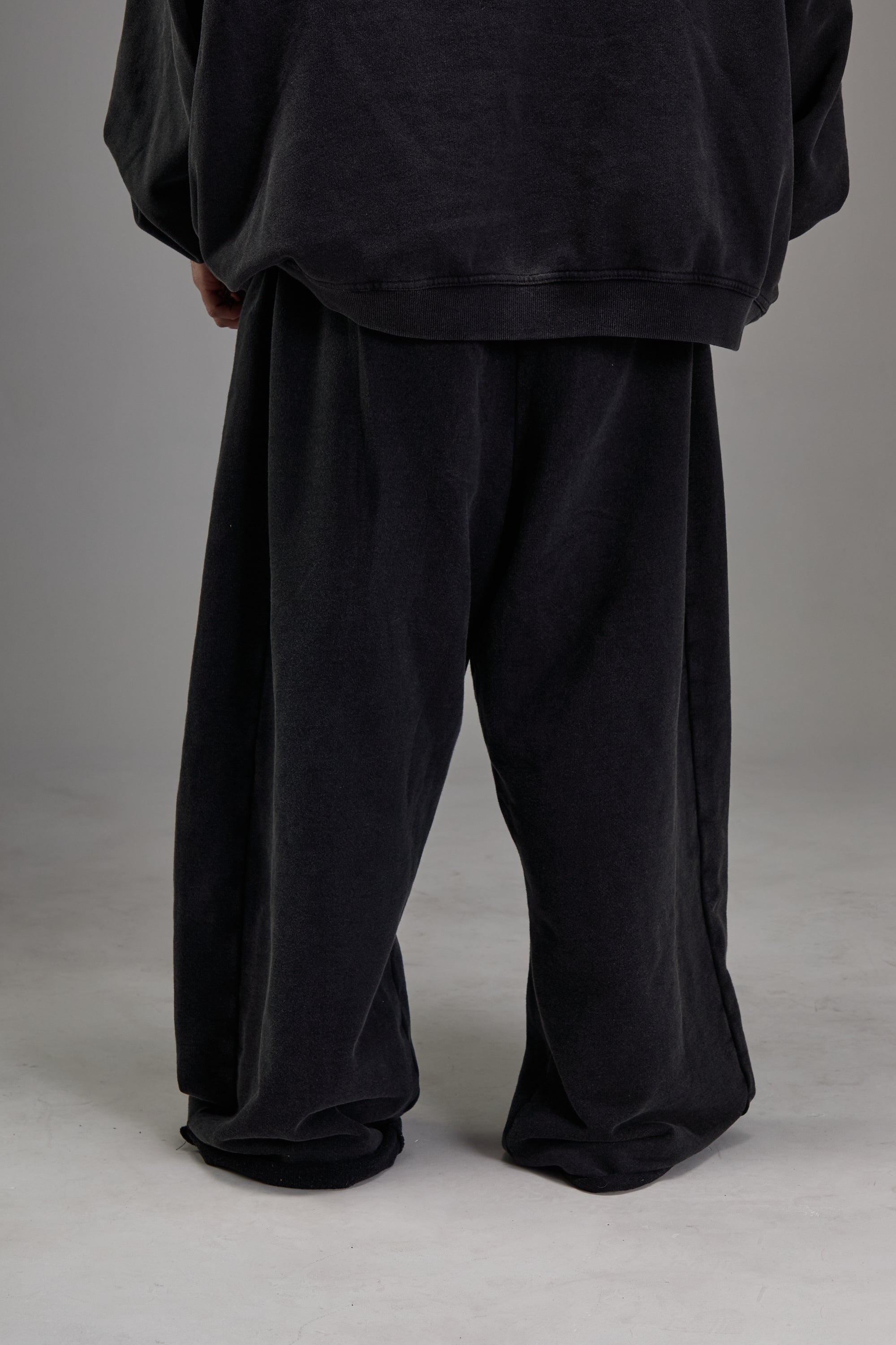 Faded Black Heavyweight Sweatpants