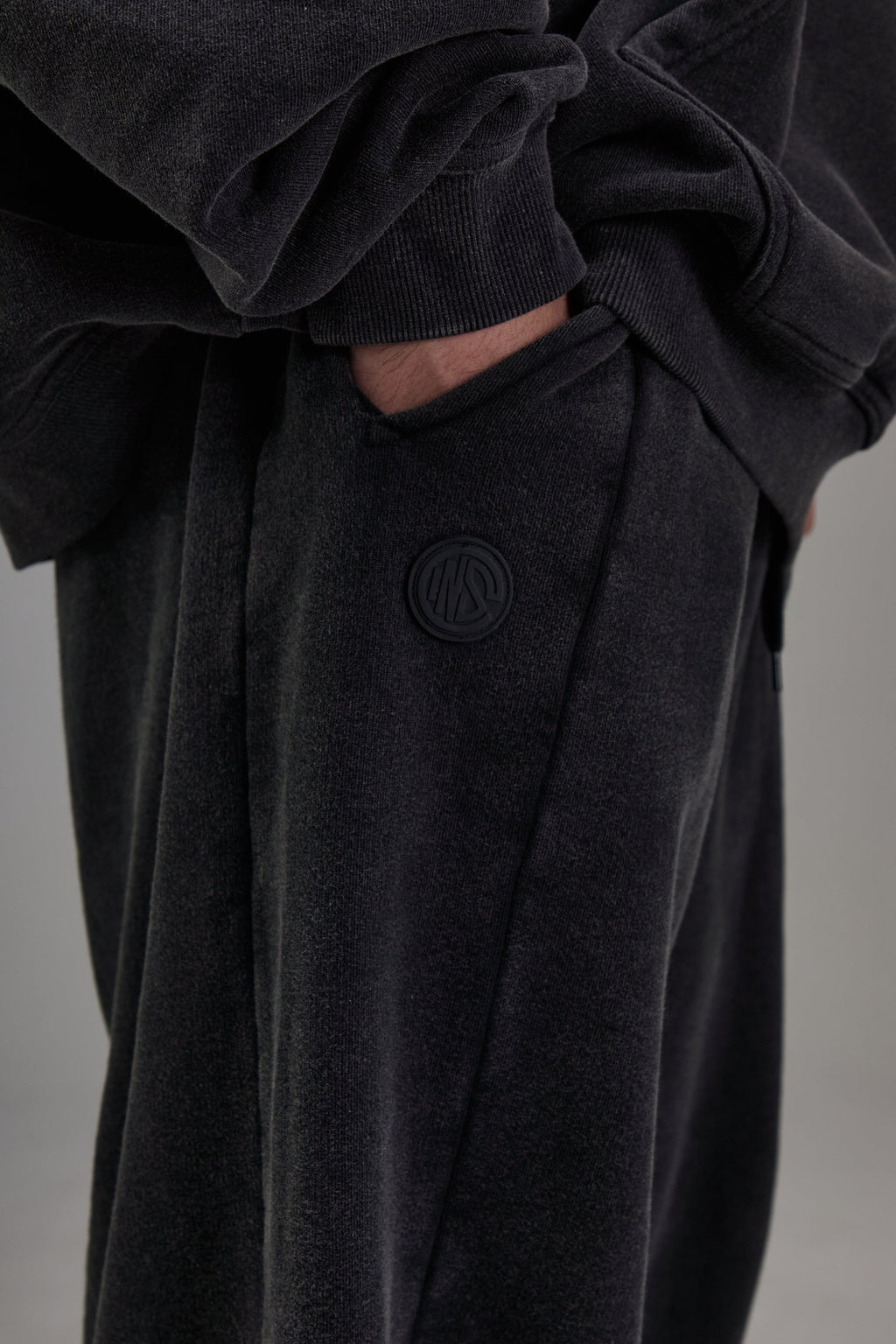 Heavyweight Sweatpants - Faded Black