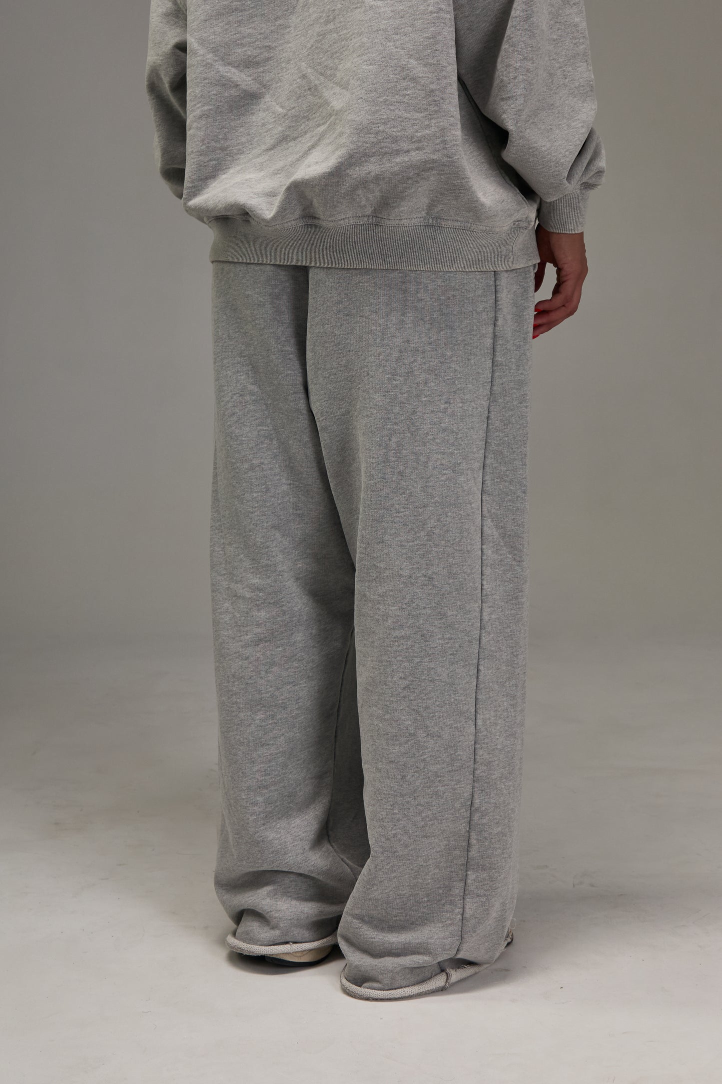 Heather grey Heavyweight Sweatpants