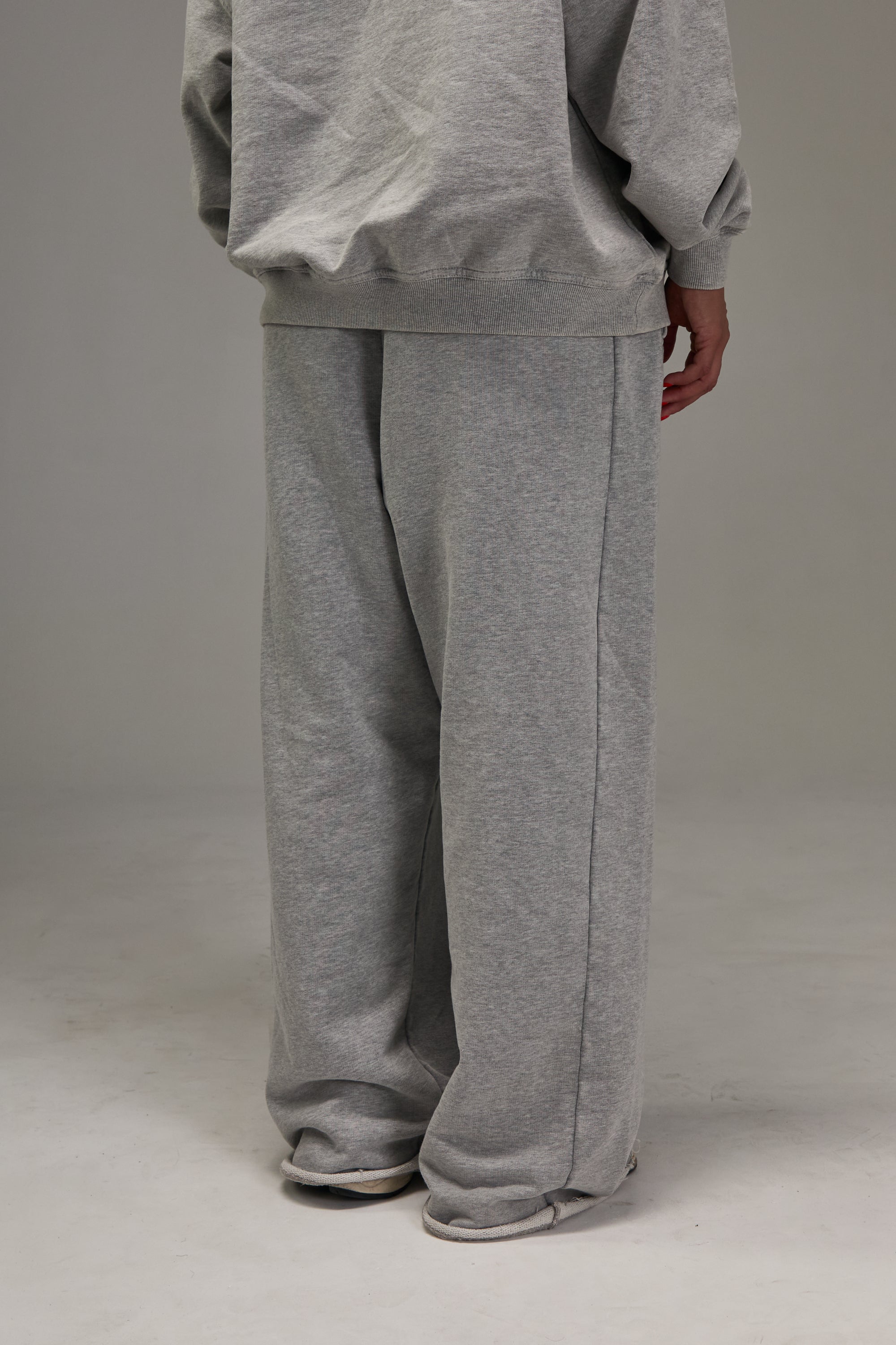 Heather grey Heavyweight Sweatpants