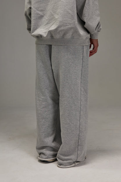 Heather grey Heavyweight Sweatpants