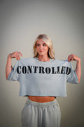 Cropped Pump Cover - Cool Grey