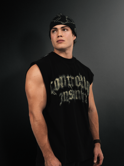 Faded Cutoff Off White