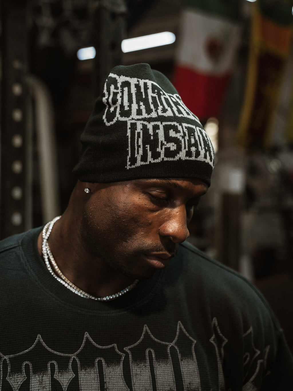 Collegiate Skull Beanie