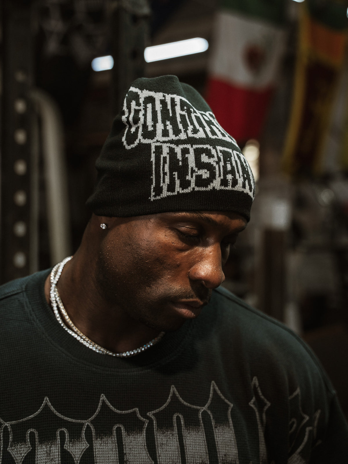 Collegiate Skull Beanie