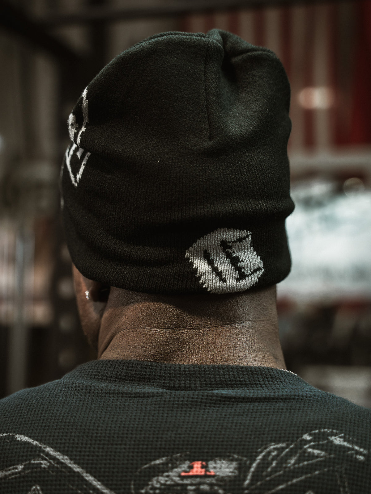 Collegiate Skull Beanie