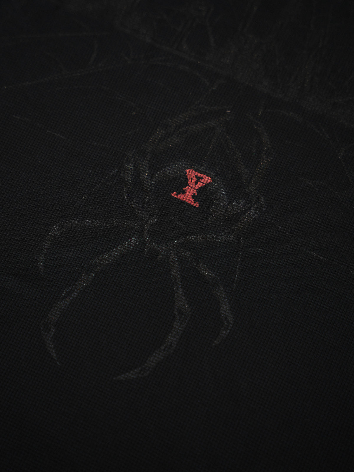 Black Web Pump Cover