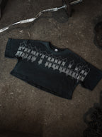WOMEN’S BLACK WIDOW CROP PUMP COVER