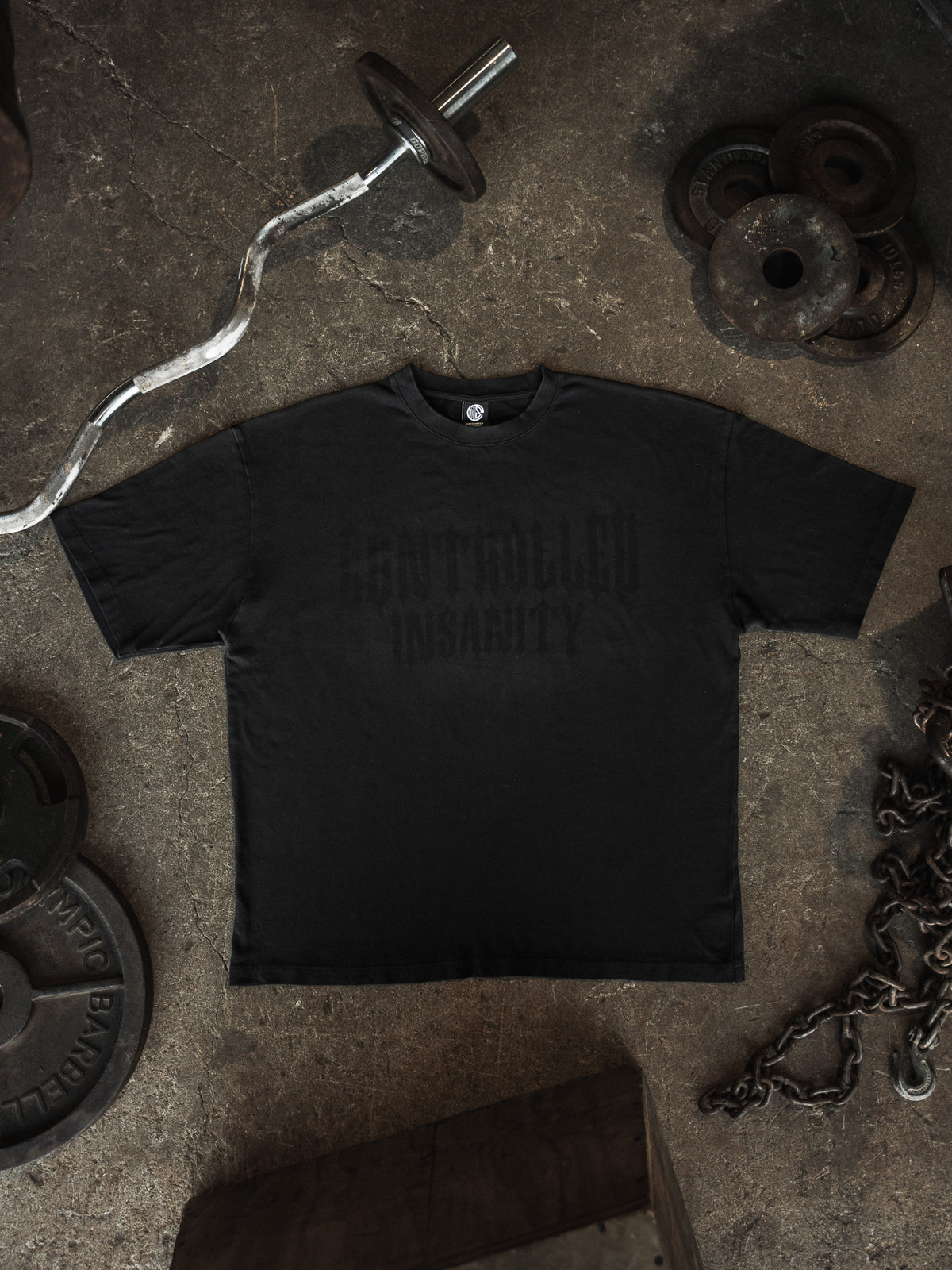 Flaming Skull Graphic Tee