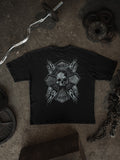 Flaming Skull Graphic Tee