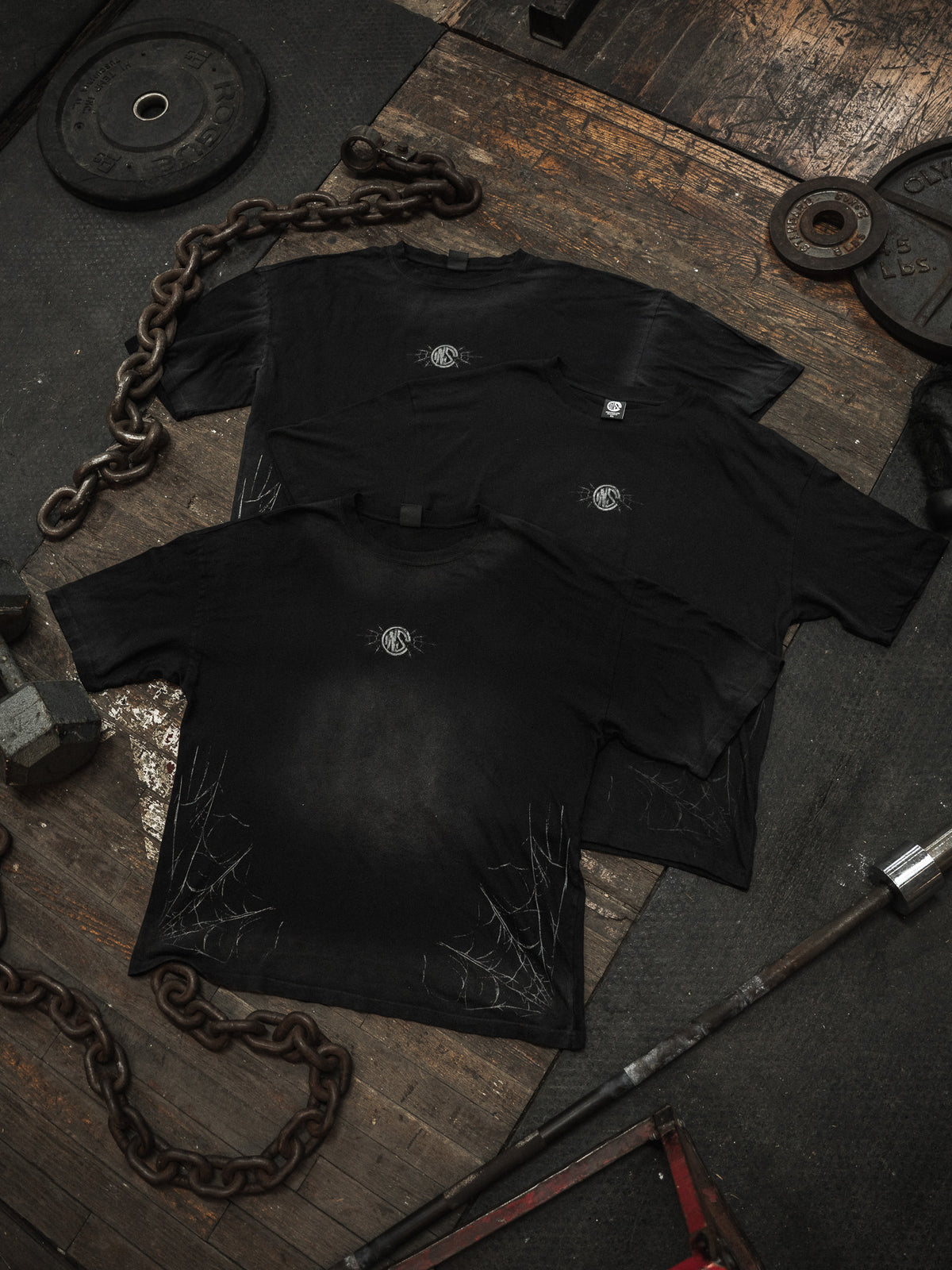 Webs Lightweight Tees Packs - Black