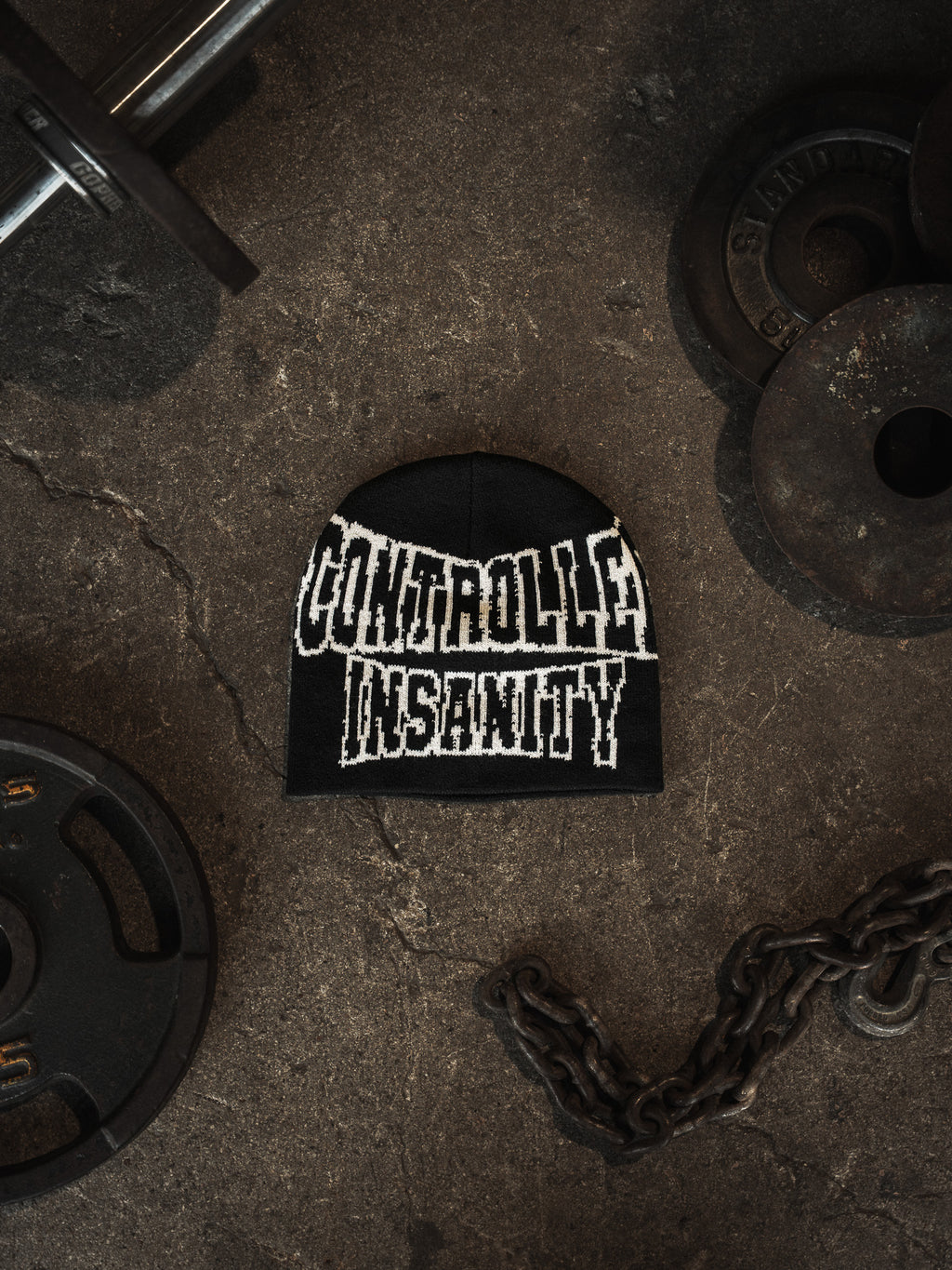 Collegiate Skull Beanie