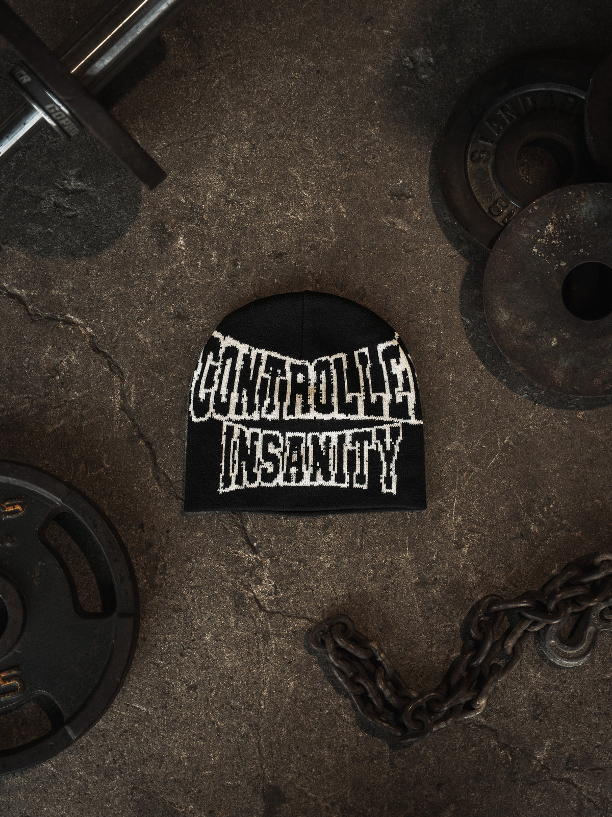 Collegiate Skull Beanie