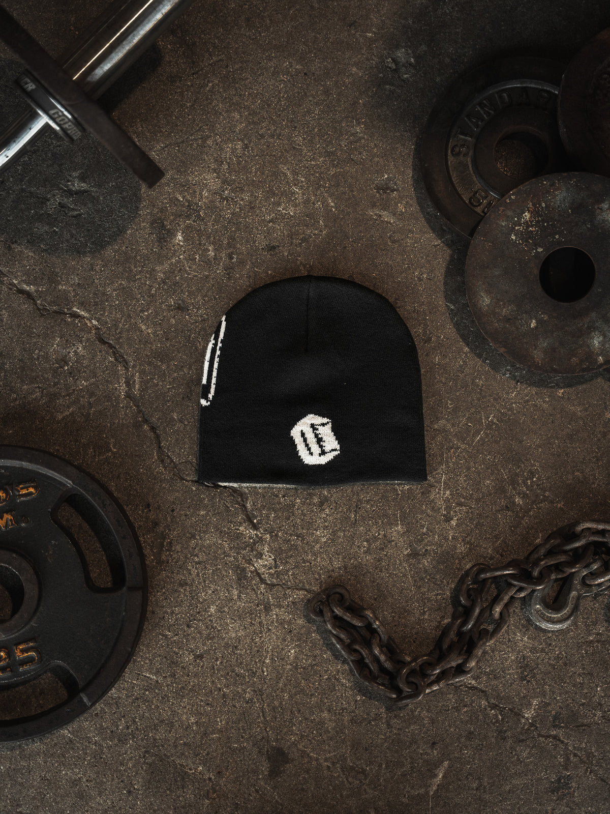 Collegiate Skull Beanie