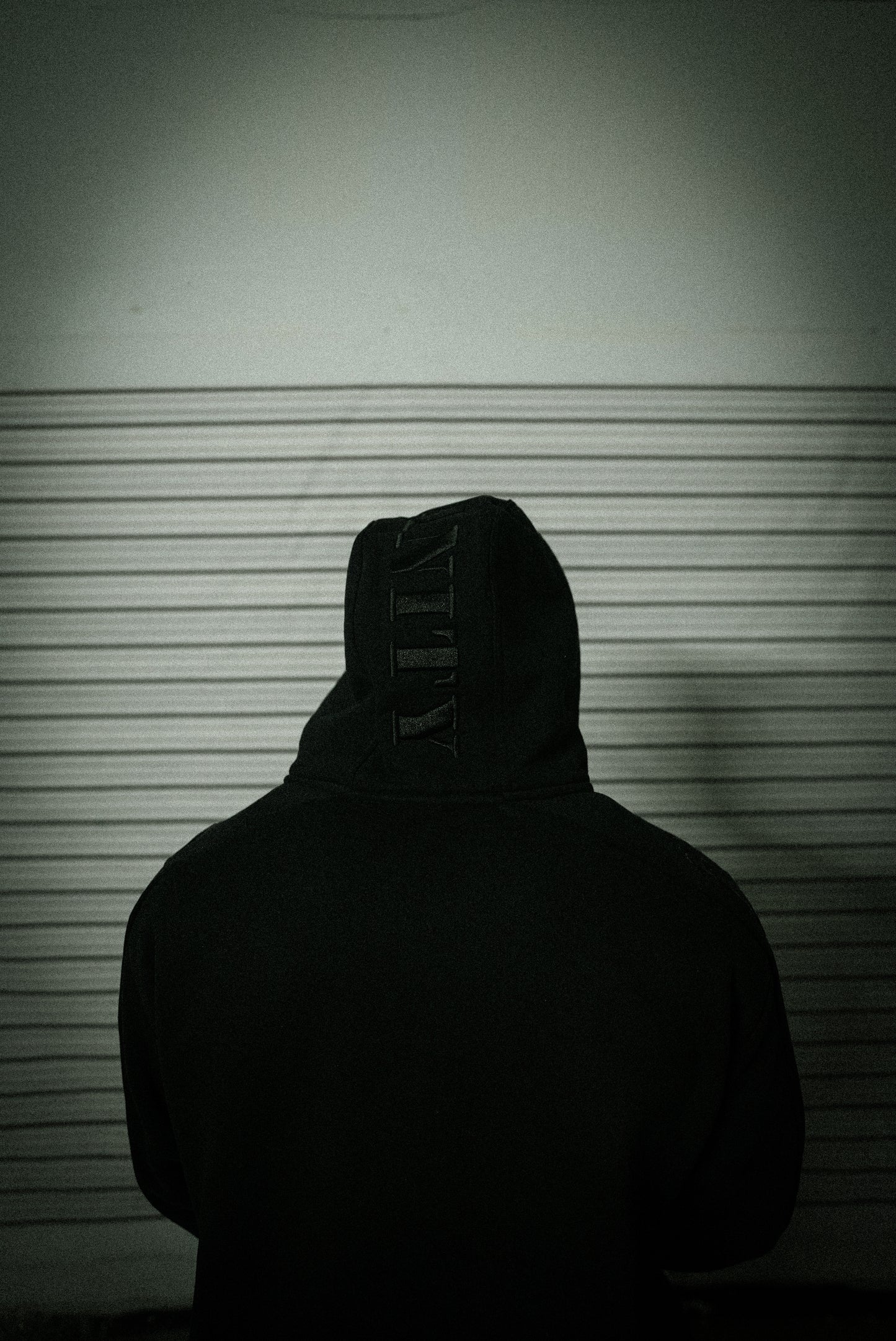 Blackout Shadow Zip Up Hoodie