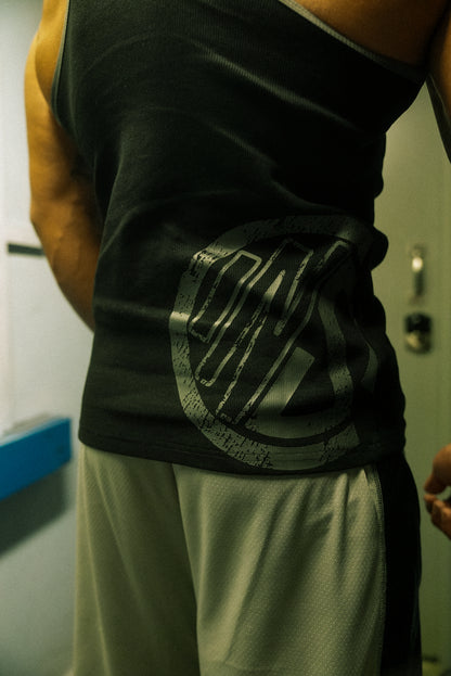 Carbon Black Iron Therapy Heavyweight Tank Top