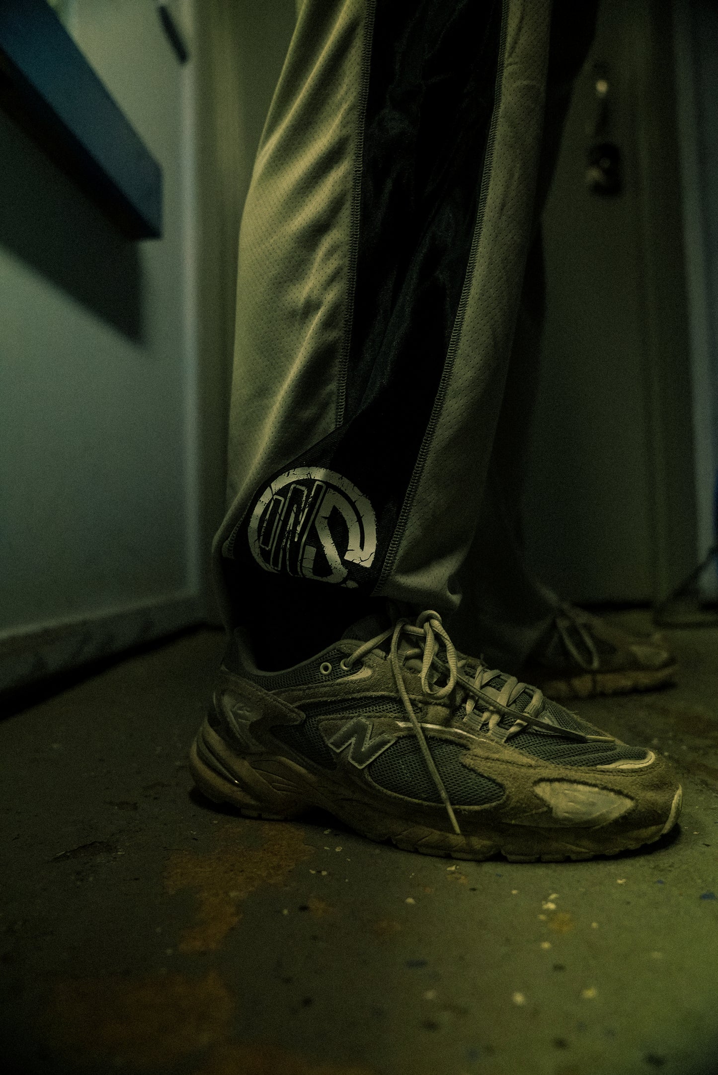 Gray Iron Therapy Mesh Sweatpants