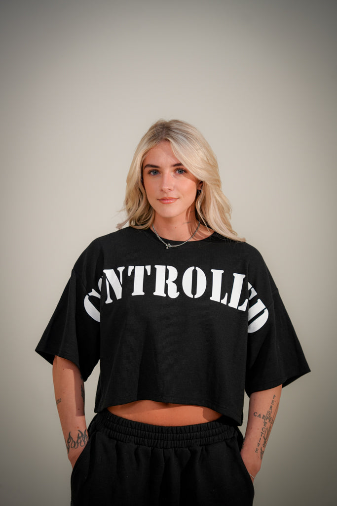 Cropped Pump Cover - Midnight