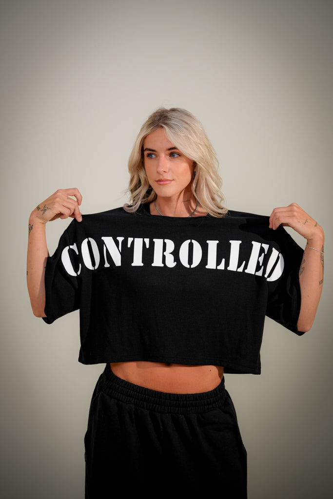 Cropped Pump Cover - Midnight