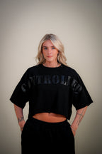 Cropped Pump Cover - Blackout