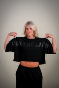 Cropped Pump Cover - Blackout
