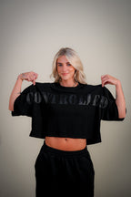 Cropped Pump Cover - Blackout