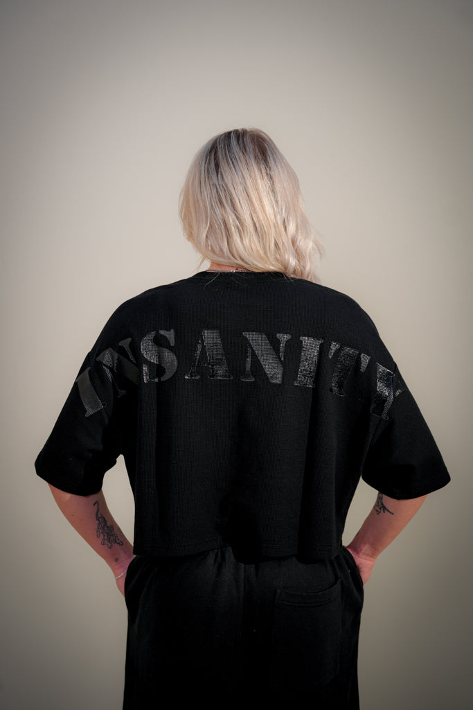 Cropped Pump Cover - Blackout