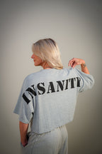 Cropped Pump Cover - Cool Grey