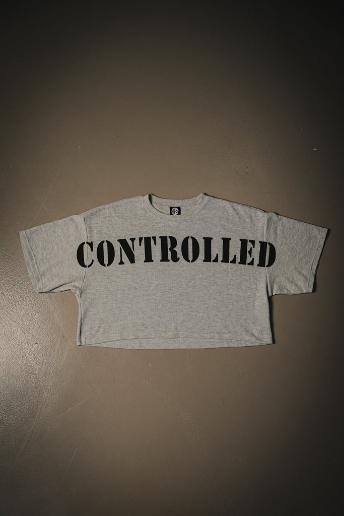 Cropped Pump Cover - Cool Grey