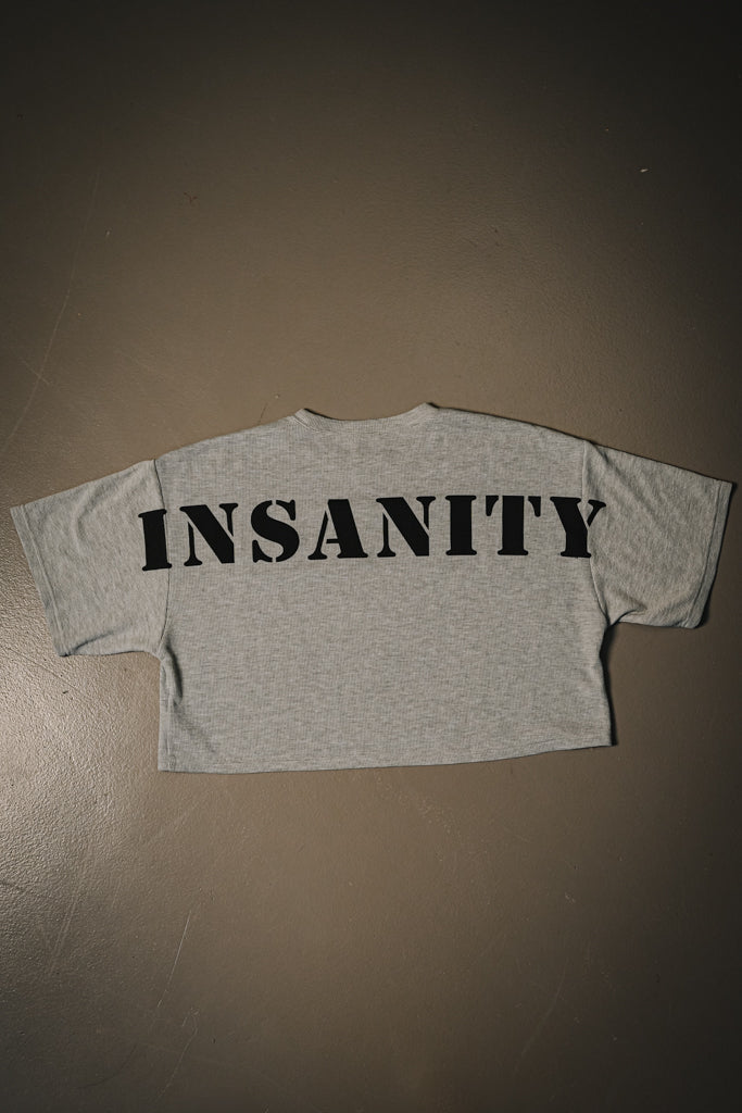 Cropped Pump Cover - Cool Grey