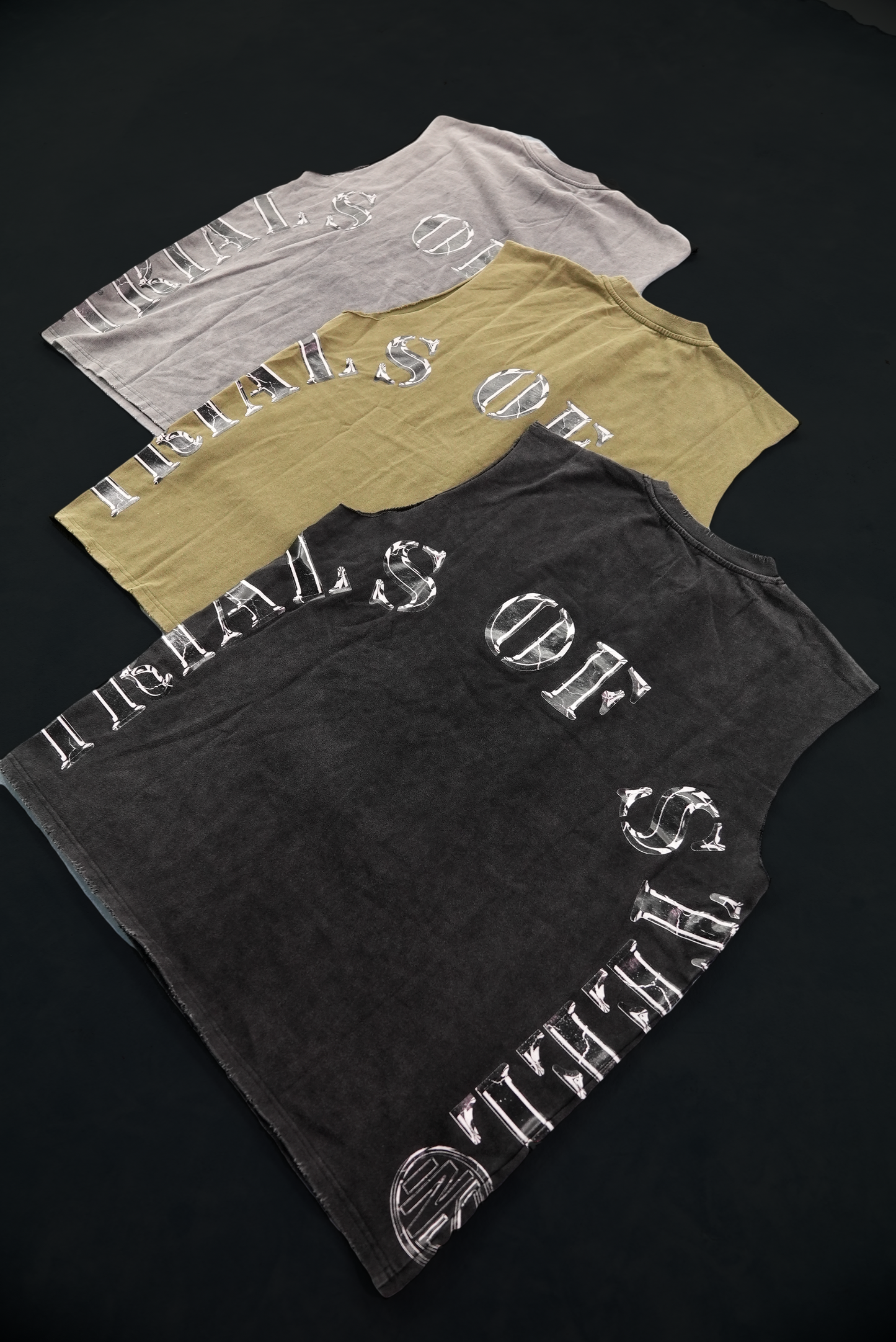 Gunmetal Gray Trials of Steel Cutoff