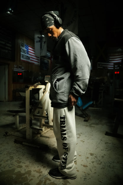Silver Gray Trials of Steel Sweatpant