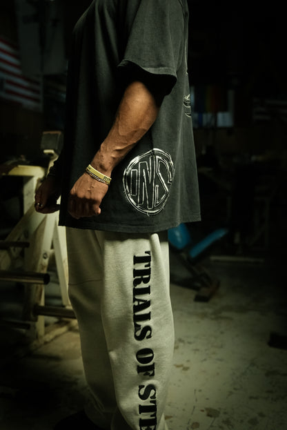 Silver Gray Trials of Steel Sweatpant