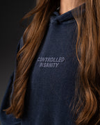 Signature Waffleknit Pullover - Navy
