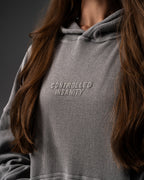 Signature Waffleknit Pullover - Grey