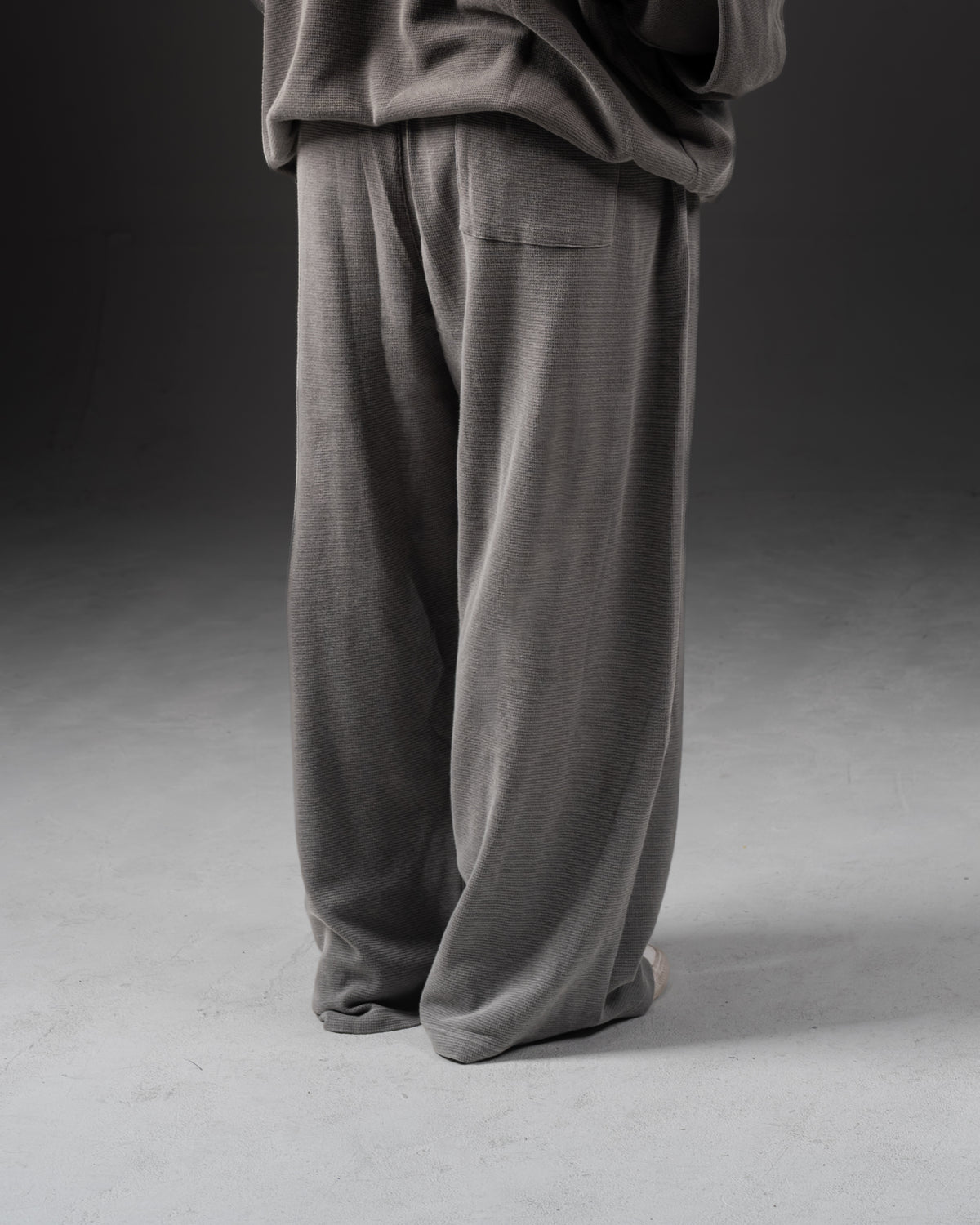 Signature Waffleknit Sweatpants - Grey