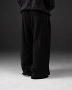 Signature Waffleknit Sweatpants - Black