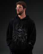 Reaper Waffleknit Pullover - Black W/ Grey