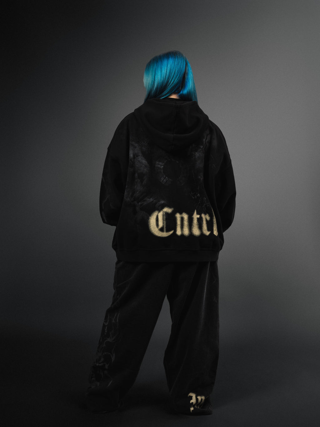 Smoke Zip Up Hoodie - Smoke