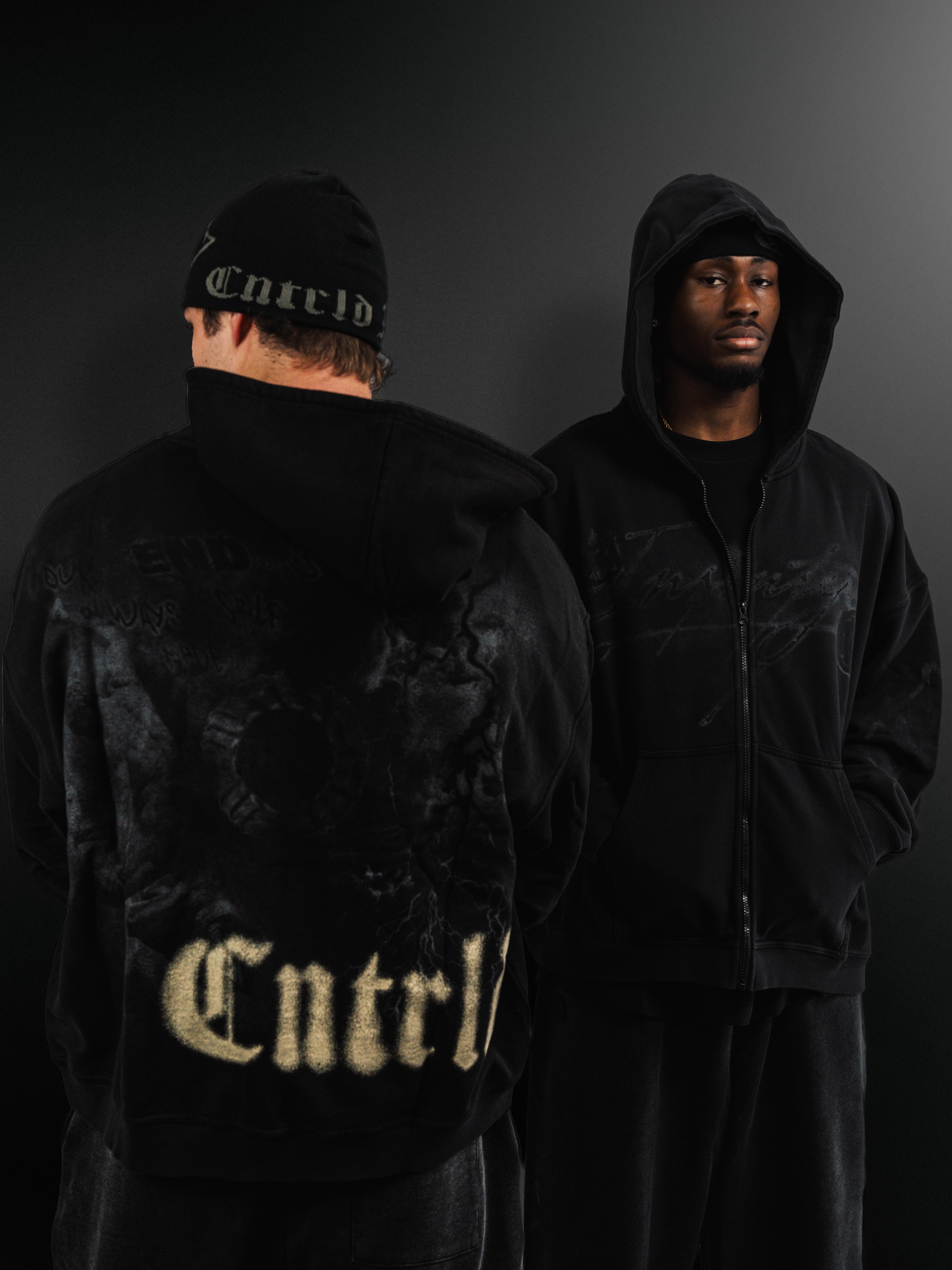 Smoke Zip Up Hoodie