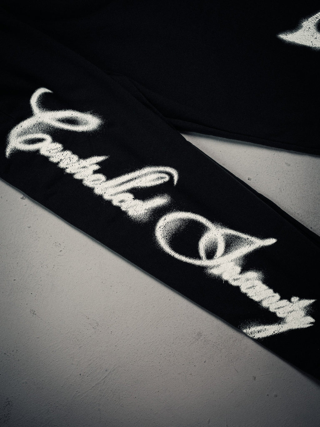 Butterfly Wide Leg Sweats - Midnight
