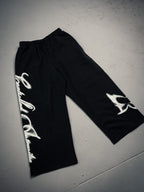 Butterfly Wide Leg Sweats - Midnight