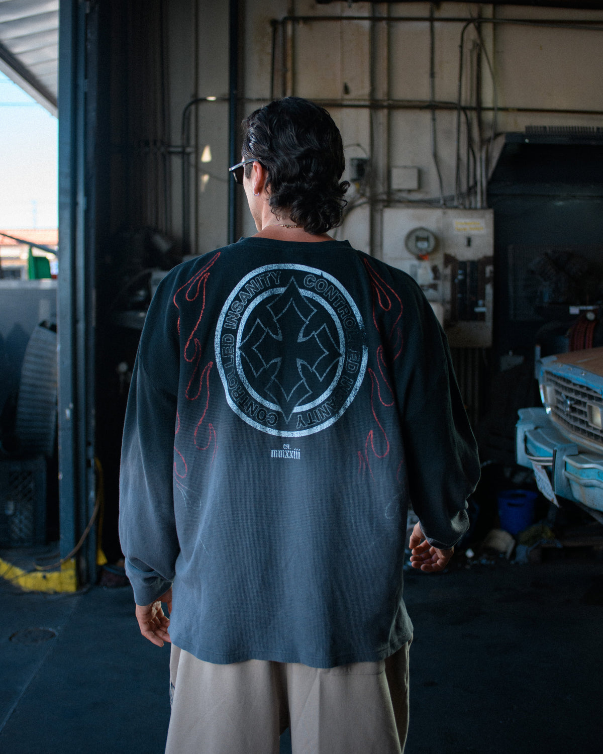 Hombre Thermal - Grey Faded