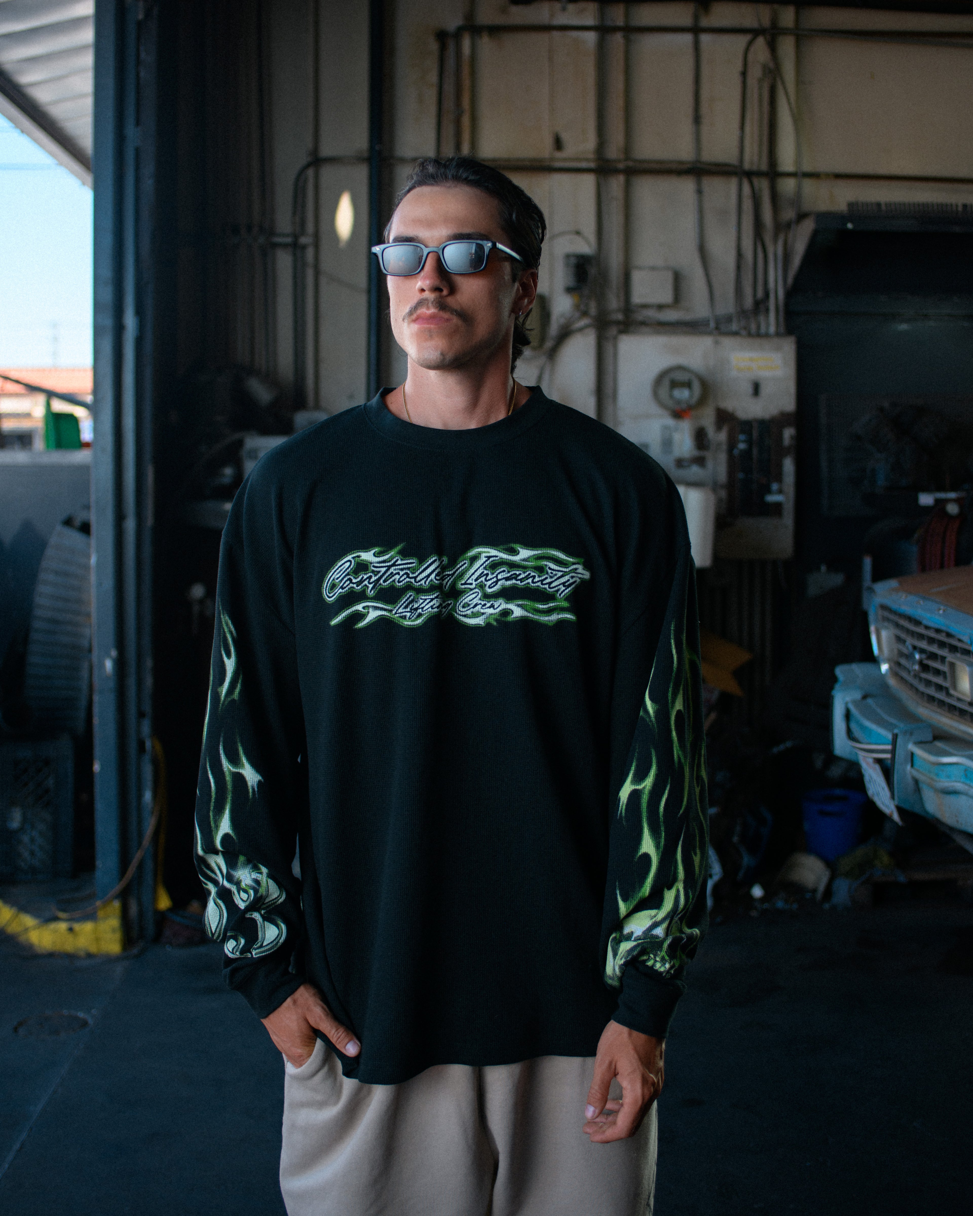 Chrome Thermal Toxic Green