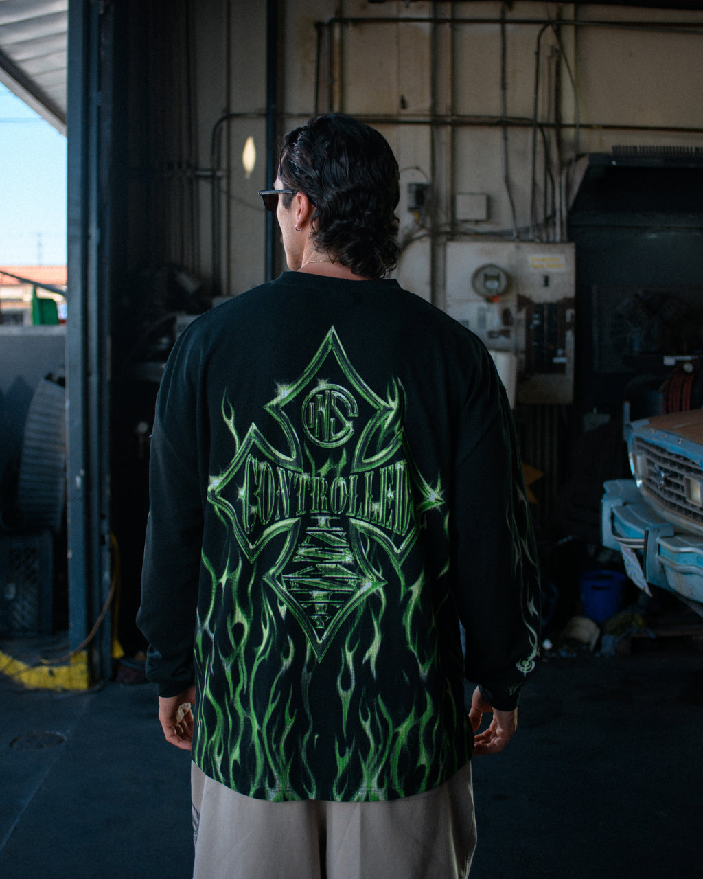 Chrome Thermal Toxic Green