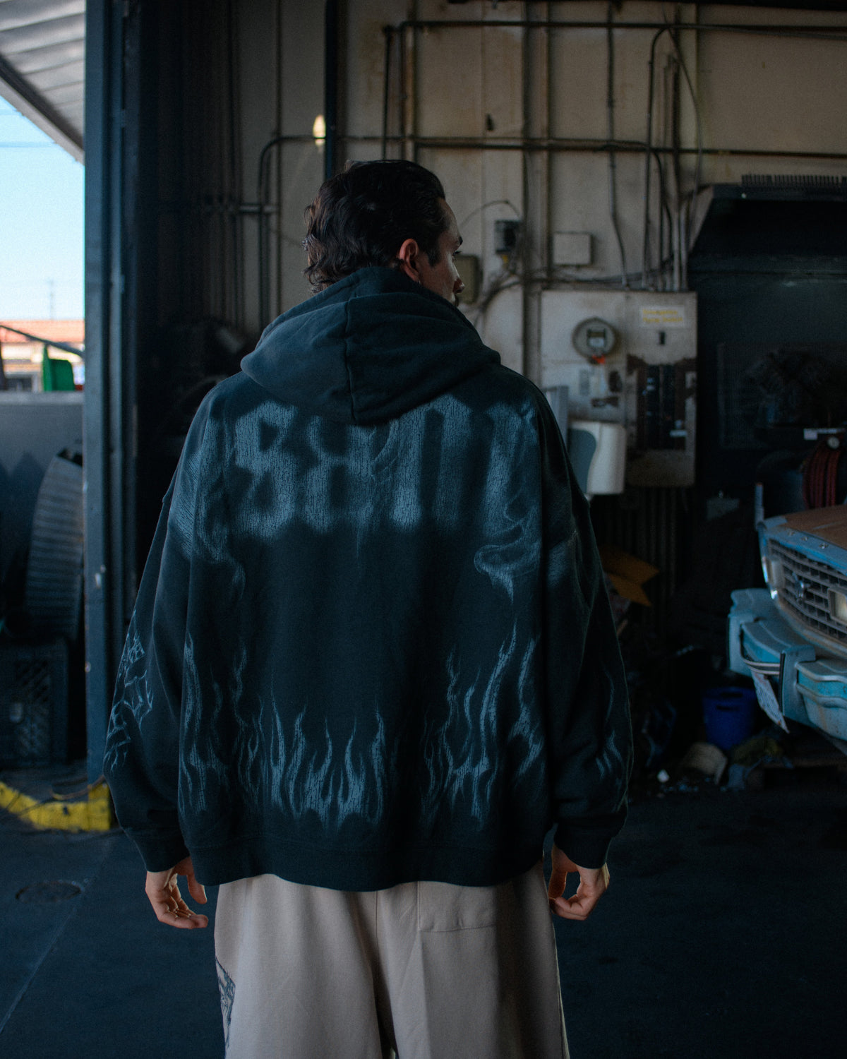 Ghost Zip Up - Dusk