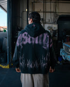 Ghost Zip Up - Glossy Pink